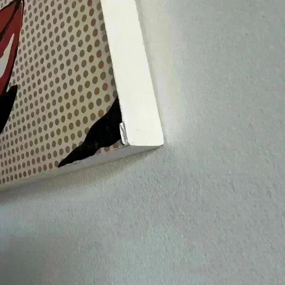 Retro Pop Art  Women Face Print on Wood Home Decor - Picture 11 of 12